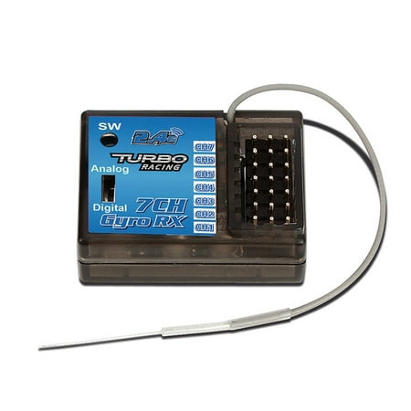 TURBO RACING TB-TX2 2.4GHz FHSS Digital 7CH Radio Remote Control Transmitter